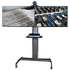 Avecta Twin‑screen Hi‑Level trolley for 33‑57" monitors