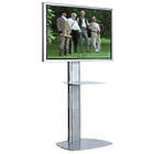 Unicol AVHP Avecta designer high level Monitor/TV stand finished in silver product image