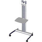 Unicol AVHT1B Avecta Height Adjustable trolley finished in silver product image