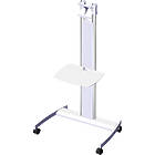 Unicol AVHT1B Avecta Height Adjustable trolley finished in white product image