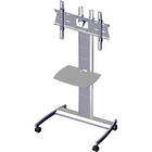 Unicol AVHT Avecta Height Adjustable Monitor/TV trolleys finished in silver product image