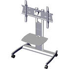 Unicol AVLT Avecta Low Level, Height Adjustable Monitor Trolley finished in silver product image