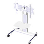 Unicol AVLT Avecta Low Level, Height Adjustable Monitor Trolley finished in white product image