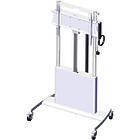 Unicol AVMT71 PowaLift Powered Height Adjustable TV/Monitor Trolley finished in white product image
