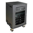 Unicol AVR5 Avecta AV Cabinet Trolley (500w × 835h × 565d with in-built rack mounting; 442mm Rack Depth)