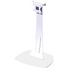 Unicol AX12P2U Axia stand, mid-level for Monitor or TV screens up to 70" finished in white product image