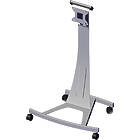 Unicol AX12T2U Axia mid-level trolley without bracket finished in silver product image