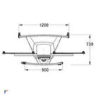 Unicol AXC15T Axia Twin Hi Level Monitor Trolley product image