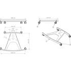 Unicol AXT2 Axia High Level Trolley Base product image