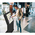Unicol FKTC5FS FlorSign Bolt Free Standing Angle Digital Signage Totem product image
