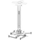 Unicol GK2-GAPU Gyrolock Projector Ceiling mount with Trilok system and universal plate finished in white product image