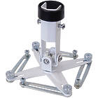 Unicol GKU4 Gyrolock Universal Projector mount for column suspension finished in white product image