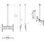 Unicol KP1030CB Monitor/TV Ceiling Mount Kit with 3m Columns product image
