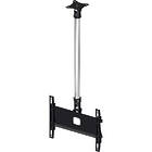 Monitor/TV ceiling mount kit with 1m column