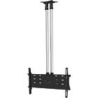 Monitor/TV ceiling mount kit with twin 2 metre columns