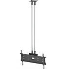 Monitor/TV ceiling mount kit with twin 2 metre columns