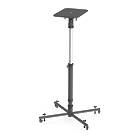 Unicol Single Column Height Adjustable Tilting Projector Trolley