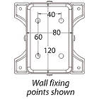 Unicol LVB Light Duty Tilt and Swivel Wall TV/Monitor Mount product image