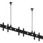 Inline multi‑screen ceiling mount for 3 × 46" large format displays