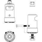 Unicol MSS1X2 2 × Bolt On Socket for Unicol Gantry Mounts product image