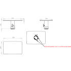 Unicol PAS 30×20cm Projector trolley platform; Max Weight 20kg product image
