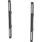 Pair Of ScreenRail / PoziMount Non‑Tilting Arm