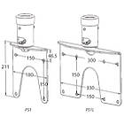 Unicol PS1 Single Suspension Adaptor with 360 degree swivel product image