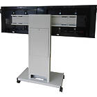 Unicol RH200 Rhobus Premium Twin Monitor/TV trolley product image