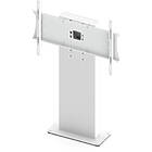 Unicol RHBD100-HD Rhobus Heavy Duty Bolt Down Large TV/Monitor stand finished in white product image