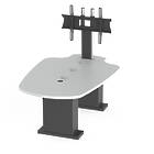 Rhobus Huddle Premium Single Screen Height Adjustable Table