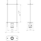 Unicol RSJM02 Box clamp: up to 20cm width and up to 50cm high product image