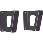 ScreenRail 20° fixed tilt stand‑off brackets ‑ pair