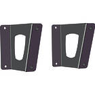 Unicol SR20 ScreenRail 20deg. fixed tilt stand-off brackets - pair