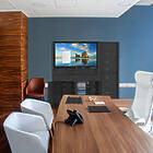 Unicol SUM6FS Summit Free-standing Single Screen Video Conference Wall product image