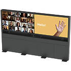 Summit Free‑standing Dual Screen Video Conference Wall