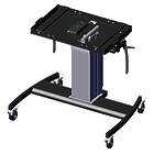 Unicol TL2HD Tableau+ Height and Tilt adjustable trolley for monitors product image