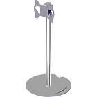 Unicol TVL1 Tevella Small TV/Monitor Lectern Stand finished in silver product image