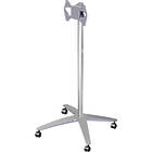 Unicol TVT1 Tevella trolley for screens up to 32 inches finished in silver product image