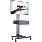 Unicol VSS-1500X2-PS2-PZX1-VLC VS1000 Scimitar Base Modular TV/Monitor Trolley (43 - 70