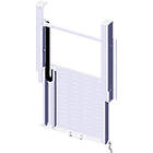 Unicol VTS1 Vertical Serviceable Cassette Screen Mount finished in white product image