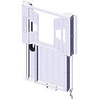 Unicol VTS2 Horizontal Serviceable Cassette Screen Mount finished in white product image