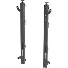 Unicol VWA2 ScreenRail tool-less adjustable arms - VESA 600 portrait