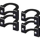 Adapta‑Wall Set of 4 U‑Clamps