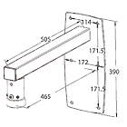 Unicol WB2 Multi-Purpose Wall Bracket Socket Version product image