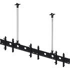 Unicol MBC355 Inline multi-screen ceiling mount for 3 × 55″ large format displays (Ships with 1.5m columns; VESA 200×200–800×400)