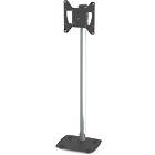 Unicol TVB1 Tevella Bolt Down Stand for Small TV/Monitors (15–40″ / Max 15kg; VESA 75×75–200×100; 100cm to screen centre)