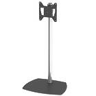 Unicol TVV1 Tevella Small TV/Monitor Upright Stand for screens up to 32 inches (15–32″/ Max 15kg; VESA 75×75–200×200; 100cm to screen centre )