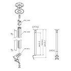 Vogels CT240811S Turning TV/Monitor Ceiling Mount product image