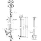 Vogels CT241522B TV/Monitor Ceiling Mount product image