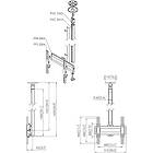 Vogels CT241544S TV/Monitor Ceiling Mount product image